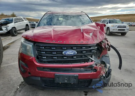 2016 Ford Explorer Sport from USA, damaged, VIN 1FM5K8GT9GGA95881
